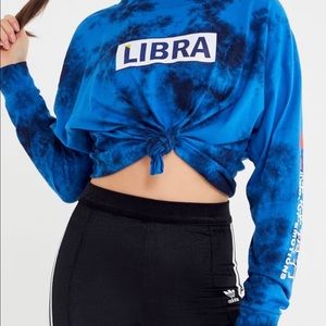 Libra the dye  shirt crewneck long sleeve